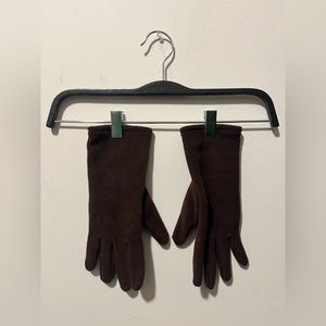 Vintage LIZ CLAIBORNE Brown Gloves 🧤